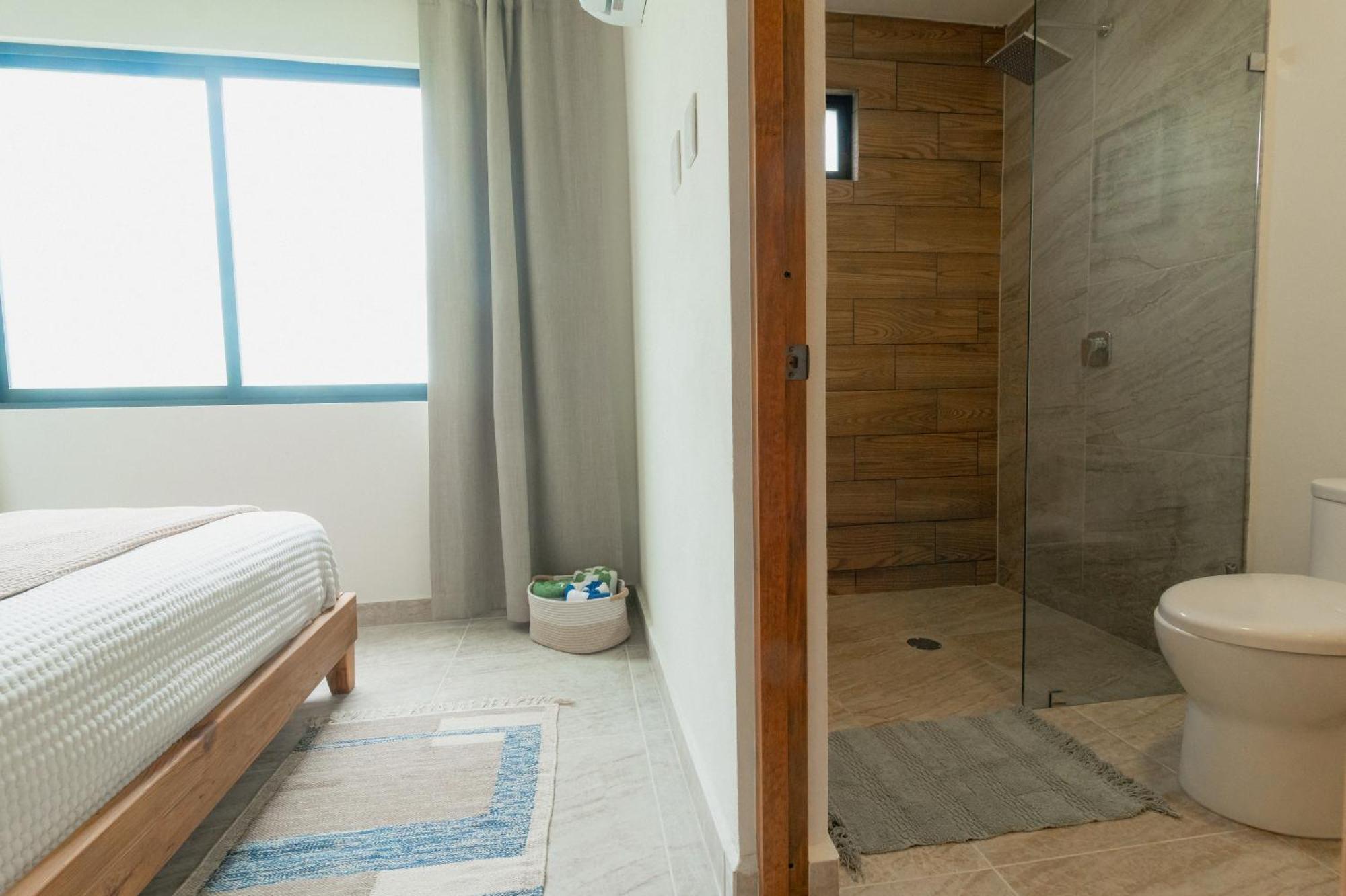 Cozy Apartment With Pool In Bacalar Center Bagian luar foto