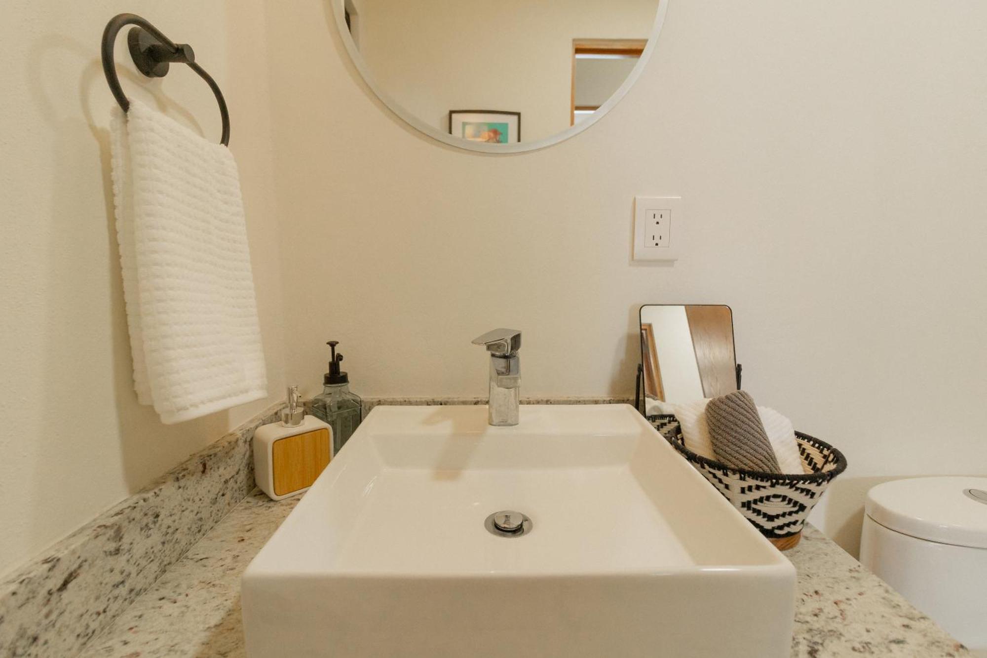 Cozy Apartment With Pool In Bacalar Center Bagian luar foto