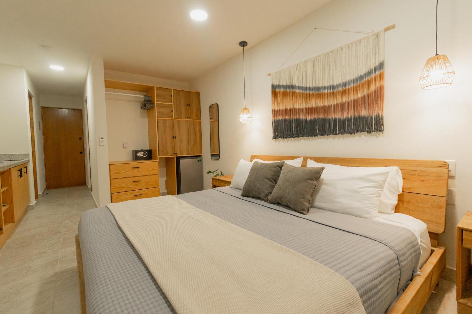 Cozy Apartment With Pool In Bacalar Center Bagian luar foto