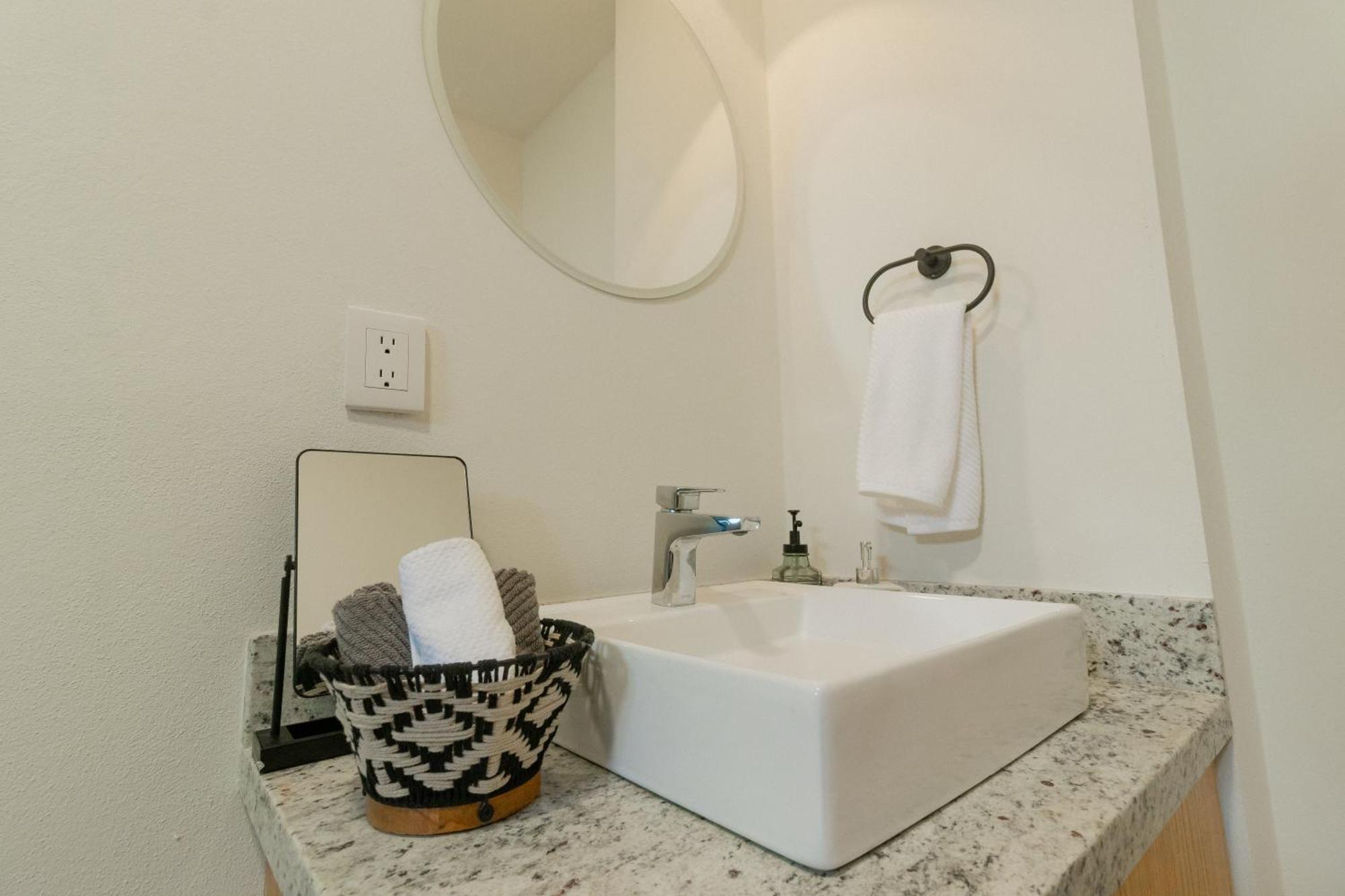 Cozy Apartment With Pool In Bacalar Center Bagian luar foto